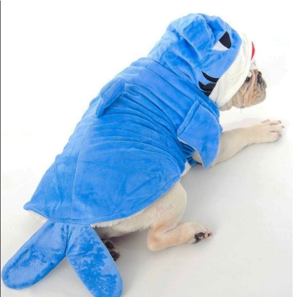 DOG ONESIE (SHARK COSTUME , XXL) - Picture 2 of 14